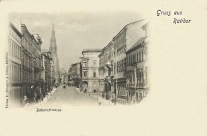 Racibórz Bahnhofstr. - Reprodukcja 11956