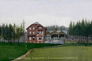 Wałbrzych Waldenburg - Reprodukcja 1736