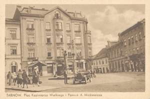 Tarnów Pomnik Mickiewicza - Reprodukcja 12063