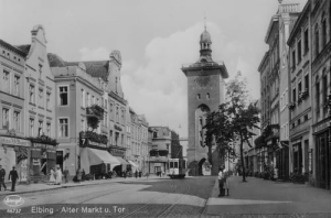 Elbląg Stary Rynek - Reprodukcja 12218