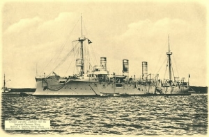 Krążownik Gefion - Rerpodukcja 12235