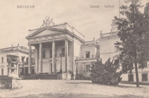Miłosław pałac -Reprodukcja 12347