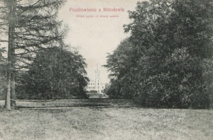 Miłosław pałac -Reprodukcja 12348