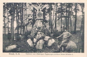 K-Koźle pomnik - Reprodukcja 12455