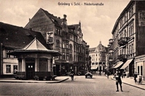 Zielona Góra Niedertorstrasse -Reprodukcja 1631