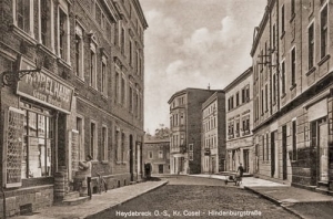K-Koźle Hindenburgstrasse- Reprodukcja 12542