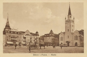 Bytów Rynek - Reprodukcja 12593