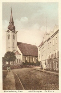 Miastko Kościół - Reprodukcja 12673