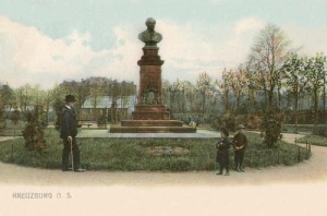 Kluczbork pomnik - Reprodukcja 12823
