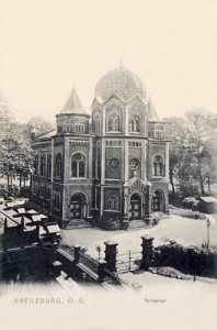 Kluczbork Synagoga - Reprodukcja 12874