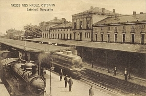 Krzyż Wlkp. Dworzec -Reprodukcja 12934