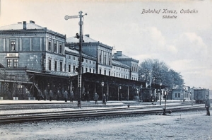 Krzyż Wlkp. Dworzec - Reprodukcja 12937