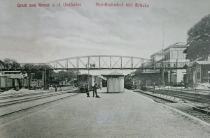 Krzyż Wlkp. Dworzec - Reprodukcja 12940