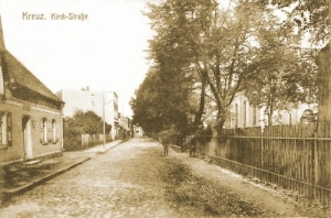 Krzyż Wlkp. ul. Kościelna-Reprodukcja 12965