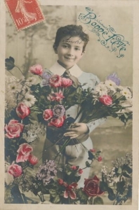 Pocztówka dziecko Romantyczna 04737
