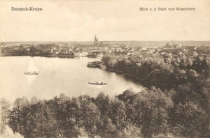 Wałcz panorama -Reprodukcja 13104