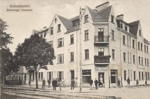 Piła Bromberger haussee-Reprodukcja 13172