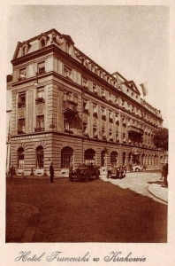 Kraków Hotel Francuski -Reprodukcja 1456