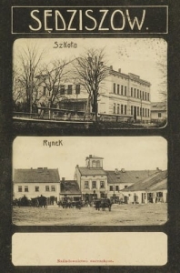 Sędziszów widokowa - Reprodukcja 15580