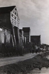 Malbork Spichrze nad Nogatem - Reprodukcja 4309