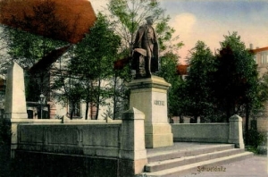 Świdnica Pomnik Moltke - Reprodukcja 1920