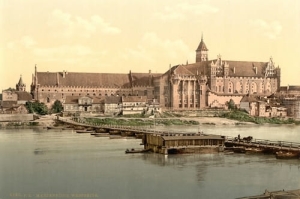 Malbork Zamek most 1890r-Reprodukcja 4419