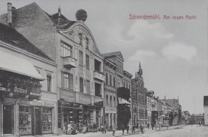 Piła Rynek - Reprodukcja 13254