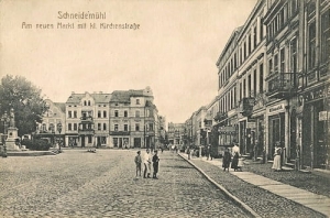 Piła Kirchenstrasse - Reprodukcja 13263