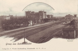 Piła Dworzec - Reprodukcja 13288