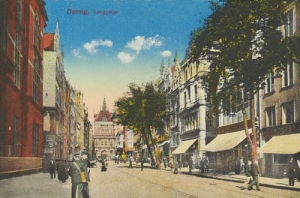 Gdańsk Langgasse -Reprodukcja 13311