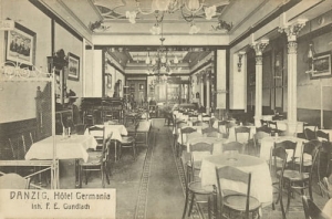 Gdańsk Hotel Germania -Reprodukcja 13320