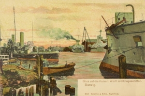 Gdańsk port -Reprodukcja 13323