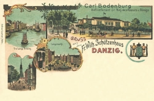 Gdańsk Danzig -Reprodukcja 13368
