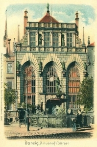 Gdańsk Dwór Artusa -Reprodukcja 13376