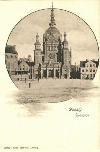 Gdańsk Synagoga -Reprodukcja 13410