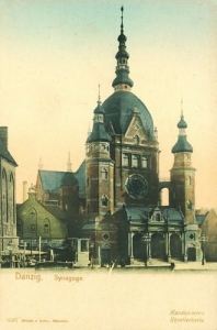 Gdańsk Synagoga -Reprodukcja 13411