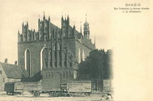 Gdańsk Kościół - Reprodukcja 13518