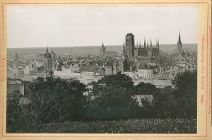 Gdańsk panorama - Reprodukcja 13549