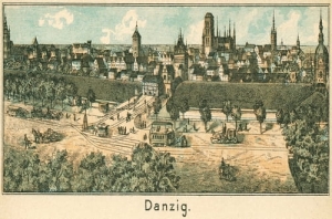 Gdańsk panorama - Reprodukcja 13552