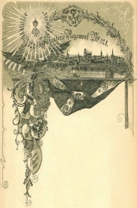 Gdańsk panorama - Reprodukcja 13555
