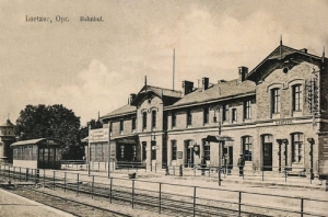 Giżycko Dworzec - Reprodukcja 13697