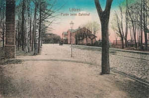 Giżycko Dworzec - Reprodukcja 13698
