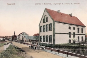 Baborów Dorfstrasse - Reprodukcja 13750