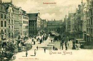 Gdańsk Długi Targ -Reprodukcja 13767