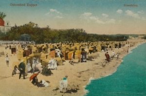 Sopot plaża - Reprodukcja 4218