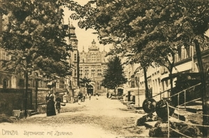 Gdańsk Jopengasse -Reprodukcja 13802