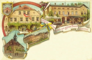 Lubin widoki dworzec - Reprodukcja 16240