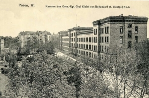 Poznań ul Szylinga koszary - Reprodukcja 8461