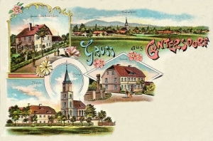 Godzieszów Litografia - Reprodukcja 14125