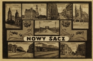 Nowy Sącz widoki - Reprodukcja 4853